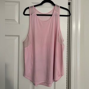 Lululemon sculpt tank. Baby pink. Sz 12